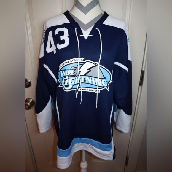 k1 sportswear Tops - Lady Lightning Hockey Adult Size Small
